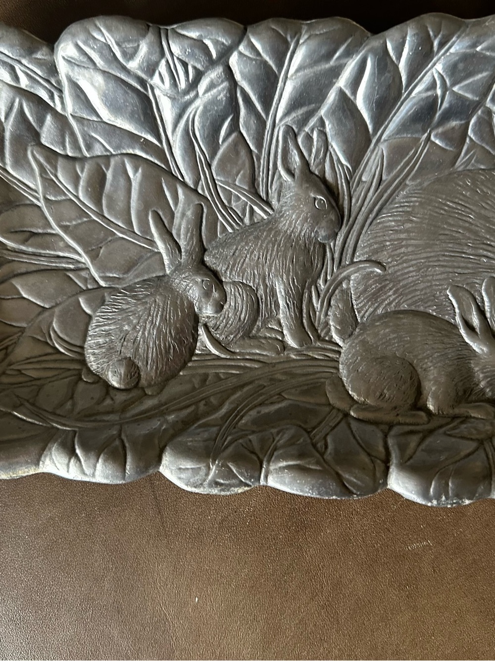 Arthur Court Rabbit Tray - Picture 2 of 6